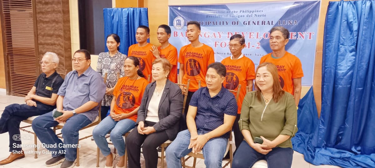 Barangay Development Forum nan Heneral Luna, Malampuson!
