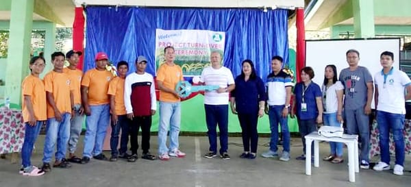 NIA CARAGA Turnovers P12M Irrigation Project to the Farmers