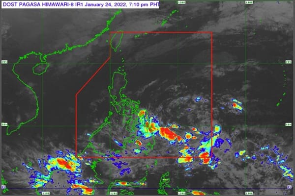 LPA nakita duol sa Surigao City.