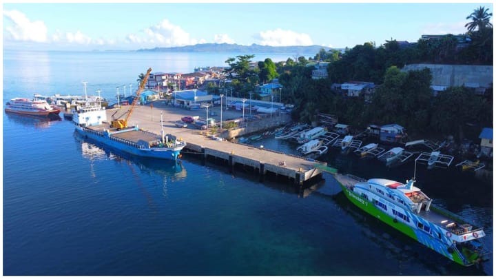 Siargao International Cruise Port, 98% Completed Na